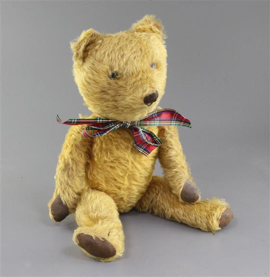 A 1950s English bear, 20in.